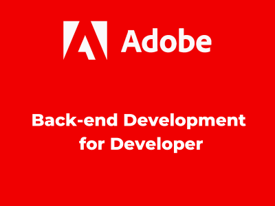Back-end Development for Developer