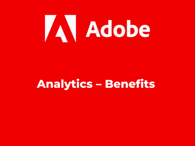 Analytics – Benefits