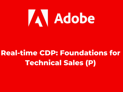 Real-time CDP: Foundations for Technical Sales (P)